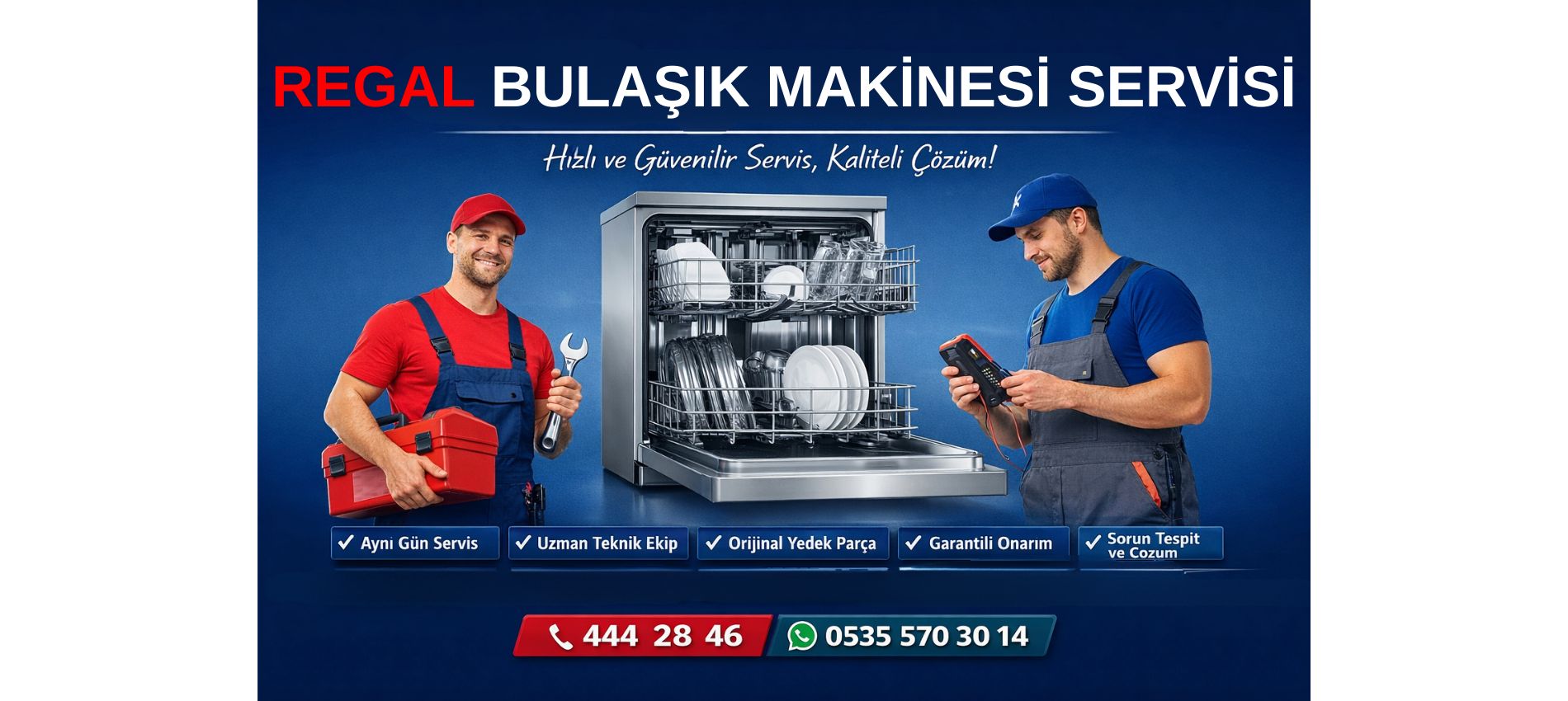 Regal Bulaşık Makinesi Servisi